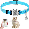 Kitten Collars with Bell & QR Code Name Tag by Taghelp