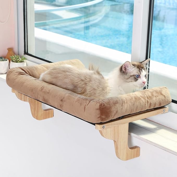 Zakkart Cat Perch for Window Sill by Zakkart
