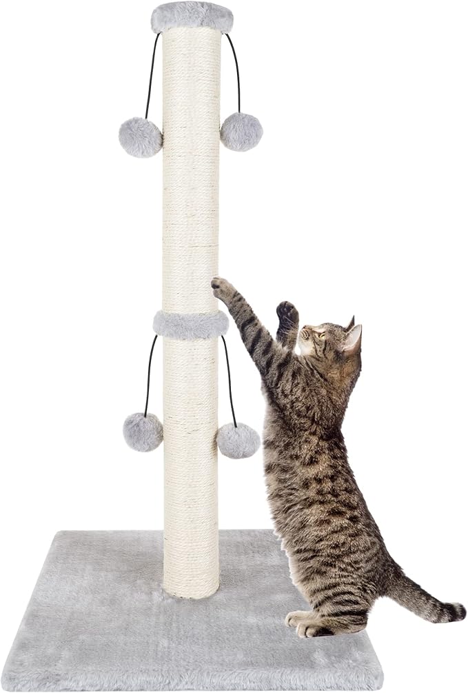 Dimaka 34'' Cat Scratching Post, Cat Scratching Post, Cat Scratcher by DIMAKA