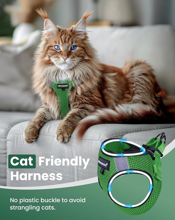 FAYOGOO Cat Harness, Cat Leash and Harness Set - Image 3