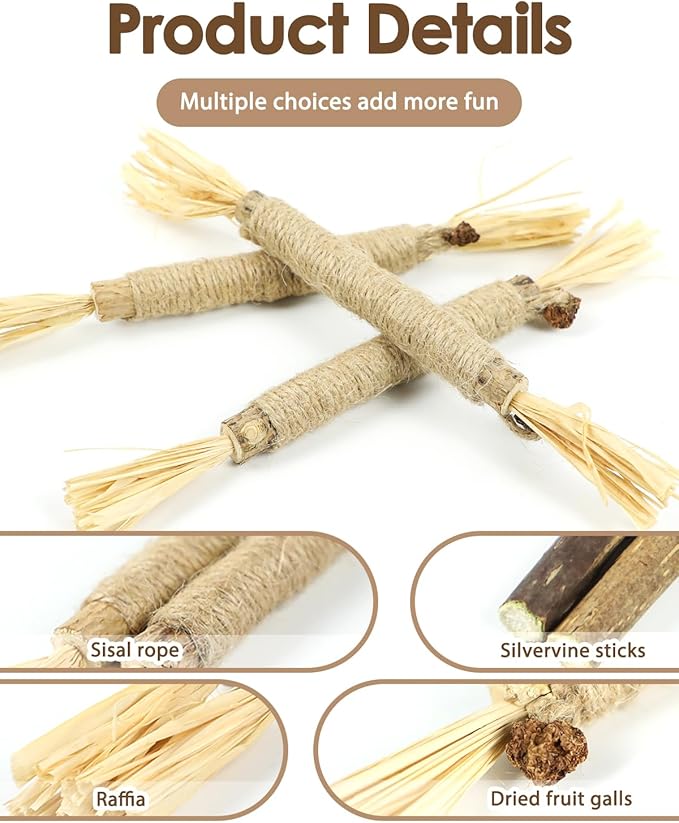 Tocirelo Silvervine Sticks Cat Toys - Image 5