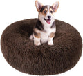 Nisrada Dog Bed for Small Medium Large Dogs, 24 inch Calming Dogs Bed, by Nisrada