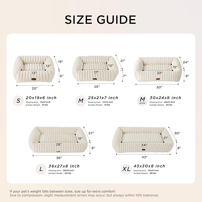 Bedsure ComfyFleece™ Cute Dog Bed Medium Size Dog - Image 5