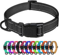 TagME Reflective Nylon Dog Collars, Adjustable Classic Pet Collar by TagME