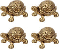 4pcs Mini Turtle Shape Copper Bath Disk Ornaments Decorations, Copper Bird Bath by Unknown