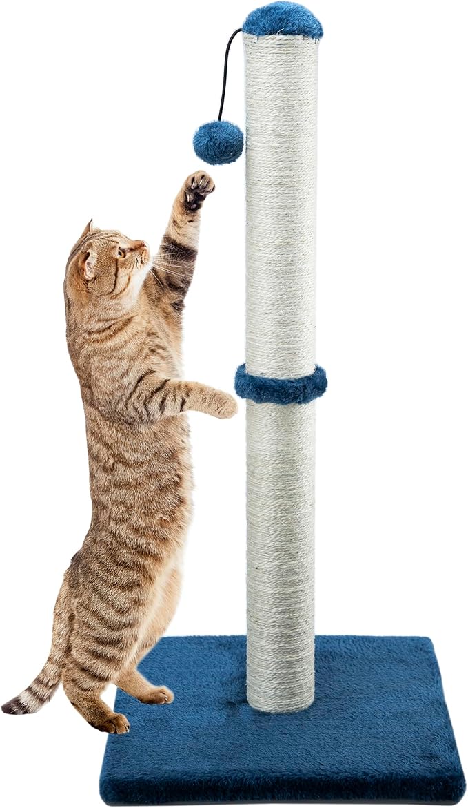 Dimaka 29" Tall Cat Scratching Post, Claw Scratcher by DIMAKA