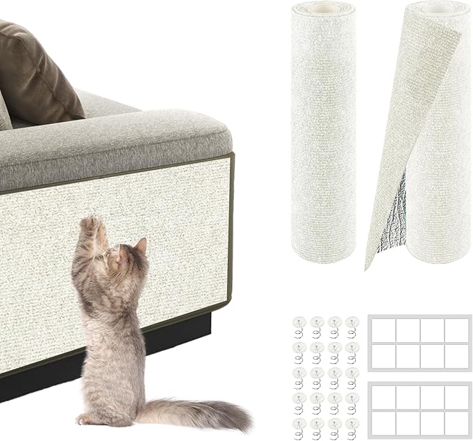 2Pack Total 78.7"x15.8" Cat Scratch Mat by ZLAFM