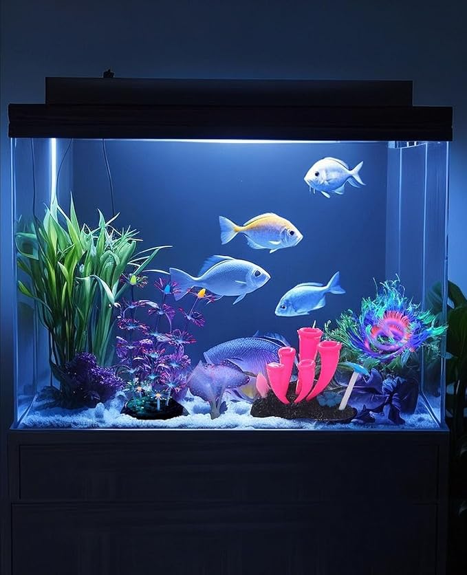 4 Pieces Aquarium Fish Tank Decorations - Image 2