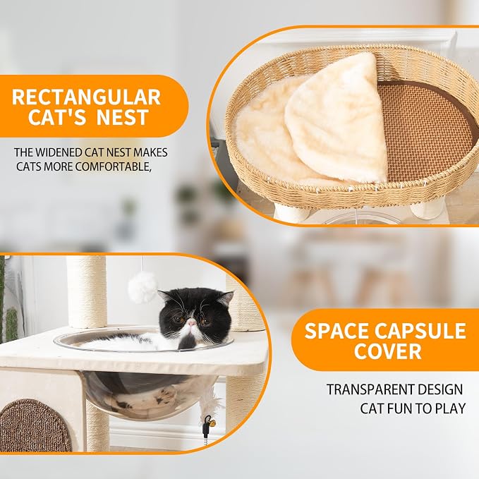 Modern Cat Tree for Indoor Cats - Image 3