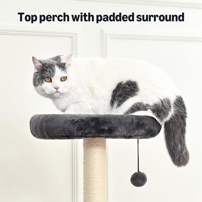 Amazon Basics Cat Tree Tower, Solid Steel Frame - Image 5