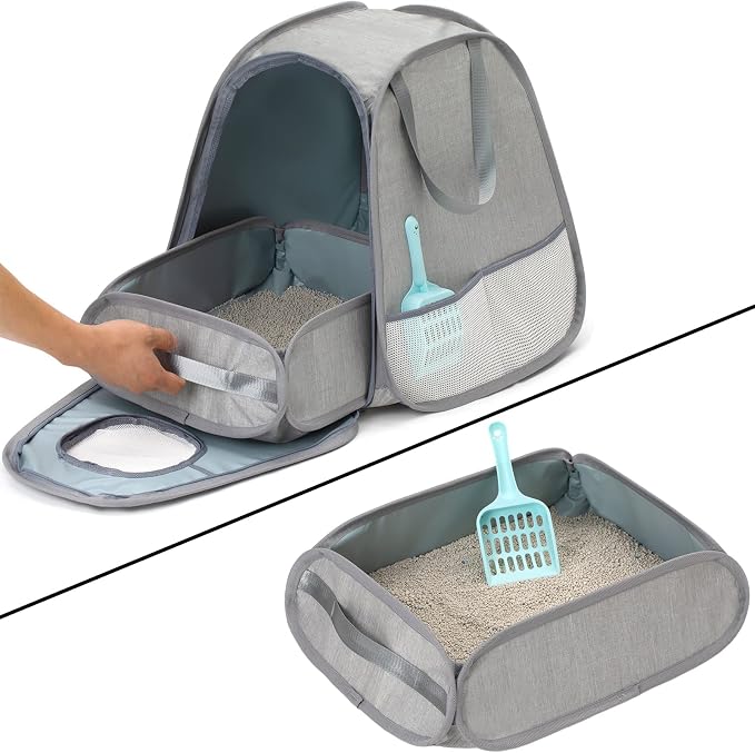 Collapsible Portable Cat Litter Box Standard - Image 6