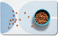 Dog Food Mats for Floors Waterproof, Cat Water Bowl Mats Pet Feeding Absorbent by Zoeeya