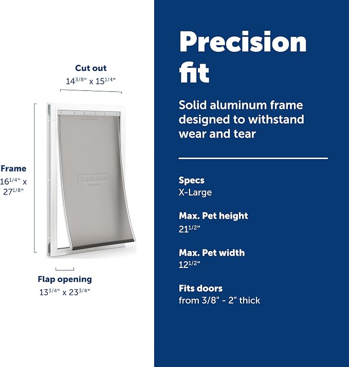 PetSafe Freedom Aluminum Dog and Cat Door - Image 3