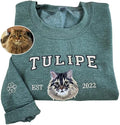 COUPLEHOODIES Custom Dog Portrait Sweatshirt from Photo – Personalized Pet by COUPLEHOODIES