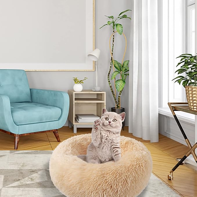 Nisrada Cat Beds for Indoor Cats, 20 Inch Dog Bed for Small Melium Large Dogs - Image 6