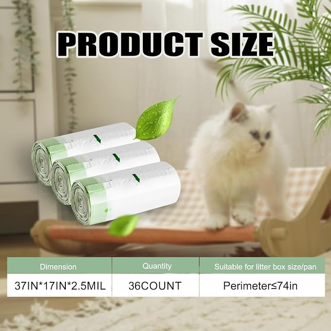 Cat Litter Box Liners Disposal Bags - Image 8