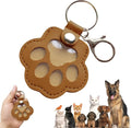 Dog Hair Keychain, Leather Pet Hair Collector Keychains, Pet Fur Keepsake Gift by Overket