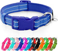 azuza Reflective Dog Collar, Soft Neoprene Padded Pet Collar by azuza