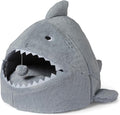 Amazon Basics Cat House Shark Shape Cat Cave Bed by AmazonBasics