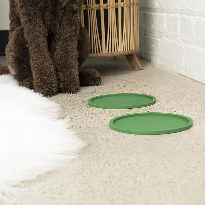 Waggo Habit Silicone Dog Placemat – Set of 2 Modern Heavyweight Silicone Dog - Image 3