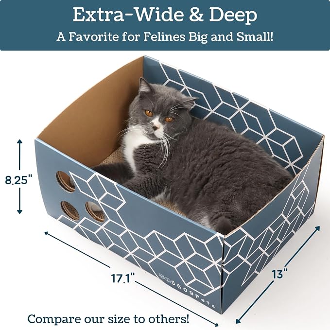 Extra Large Cardboard Cat Scratcher - Image 6