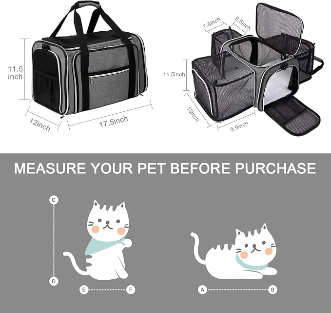 BAGLHER Expandable Cat Carrier - Image 2