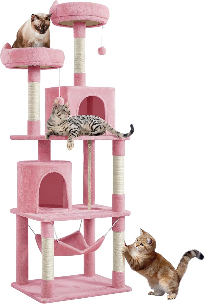 Yaheetech Cat Tree, 70.5in Cat Tower by Yaheetech