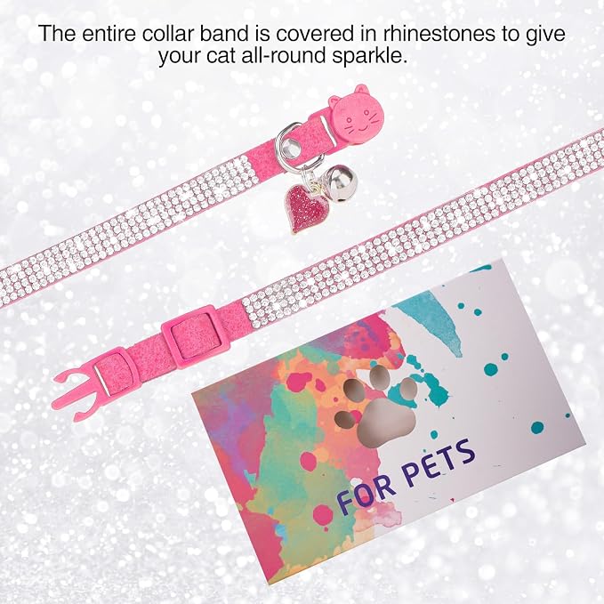 Rhinestone Cat Collar Breakaway - Image 6