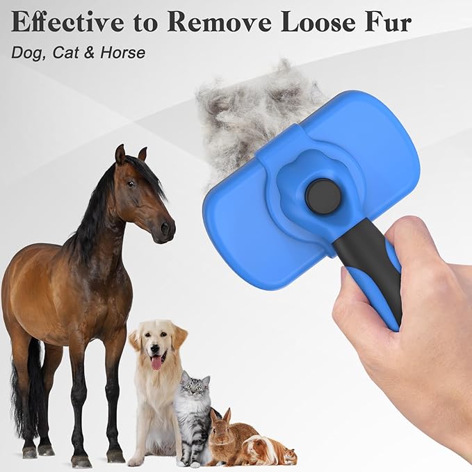 Self-Cleaning Brush for Pet Deshedding - Image 6