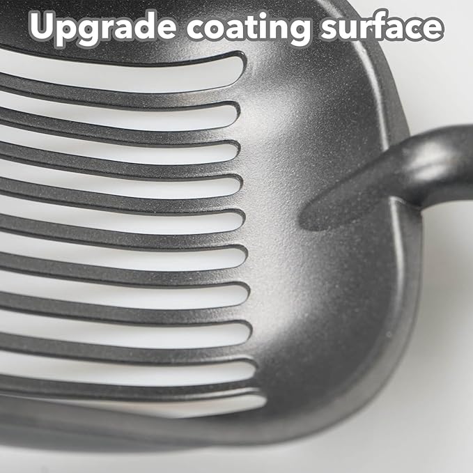 Cat Litter Scoop, Kitty Metal Scooper, Aluminum Alloy Sifter, Kitten Pooper - Image 5