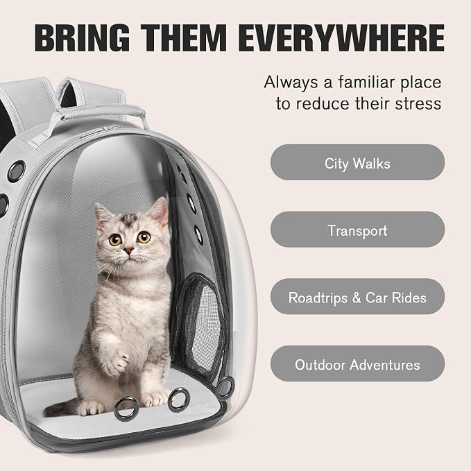 Cat Carrier Backpack, Pet Carrier Backpack Front Pack - Image 4