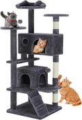 Sweetcrispy 54 Inch Cat Tree Tower, Indoor Cat Condo by Sweetcrispy