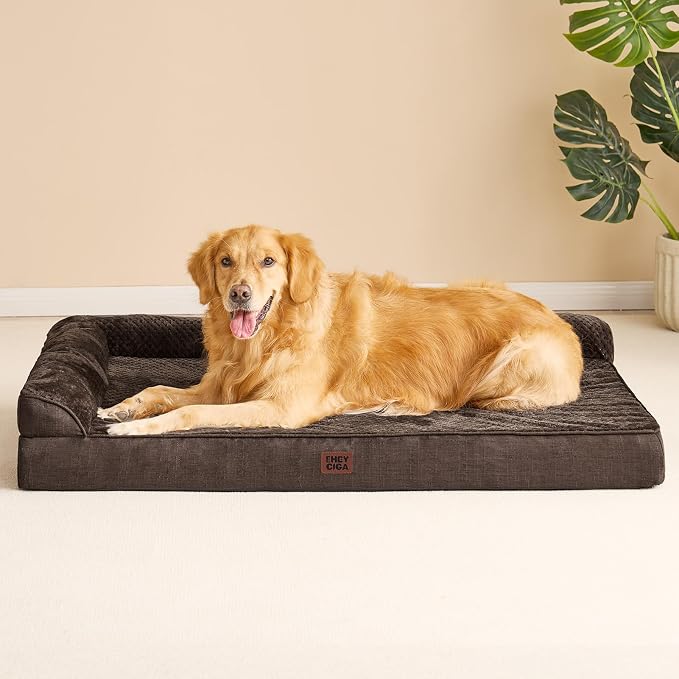 EHEYCIGA XXL Dog Bed Memory Foam, Orthopedic Giant Dog Bed Jumbo - Image 9