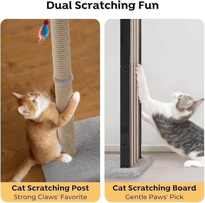 Veehoo 35" Tall Cat Scratching Post - Image 2