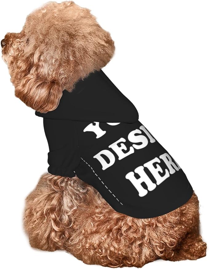 Dog Clothes, Custom Dog Hooded Sweatshirt, Personalized Pet Costume Robe Shirt - Image 6
