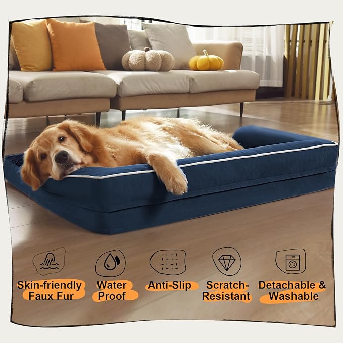Extra Large Dog Bed-Orthopedic Waterproof XL Dog Bed - Image 6