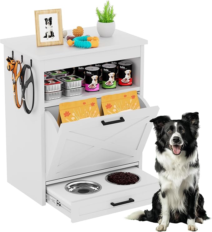 Modern Dog Food Storage Cabinet by Unknown