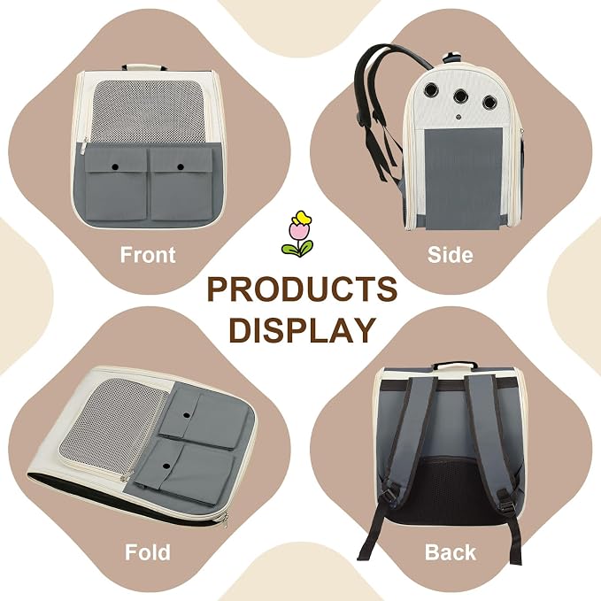 Airline Approved Cat Carrier Backpack - Image 3