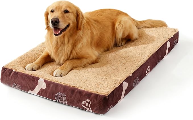 Waterproof Orthopedic Dog Bed for Extra Large Dogs 41x27x4 Inch by CAPTSNOOZE