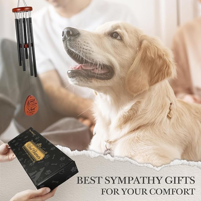 SteadStyle Pet Memorial Gifts for Dogs, Dog Memorial, Pet Memorial Wind Chime - Image 7
