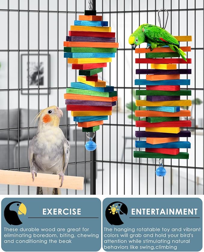 Bissap 2 PCS Bird Chew Toys - Image 4