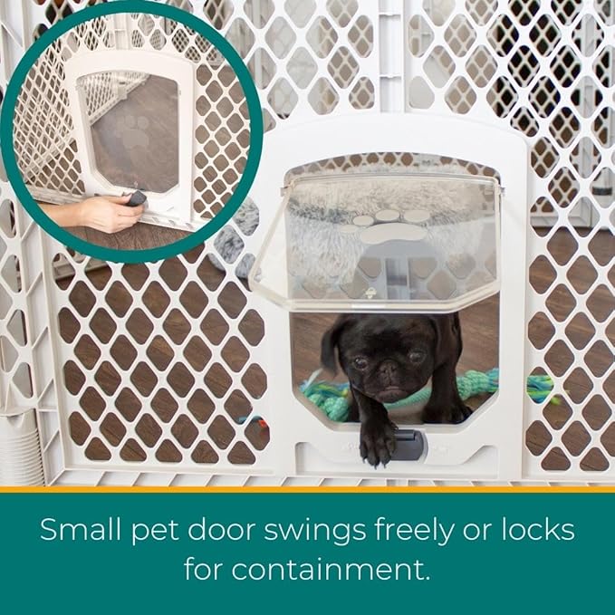 MyPet North States Petyard Passage: 6-Panel Dog Playpen or Dog Fence, Wall - Image 4