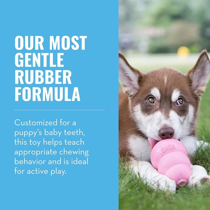 KONG Puppy - Natural Teething Rubber Chew Toy - Image 4