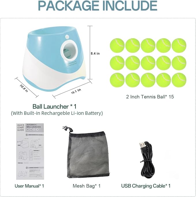 Automatic Dog Ball Launcher, Dog Ball Thrower Machine - Image 6
