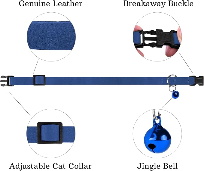 Breakaway Cat Collar Leather - Image 4