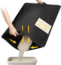 Cat Litter Mat, Upgrade Super Waterproof Back Layer Litter Box Mat, Non Slip by Conlun