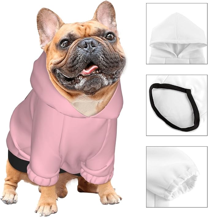 Custom Dog Hoodie Soft & Warm Design Your Own Personalized Photo Text Logo Name - Image 5