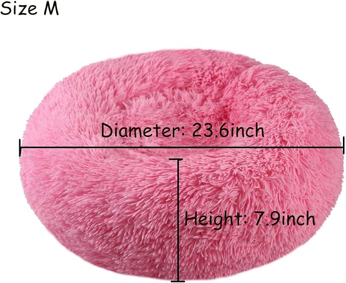 BODISEINT Modern Soft Plush Round Pet Bed - Image 7