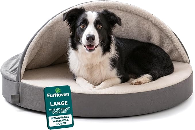 FurHaven Round Orthopedic Dog Bed by FurHaven