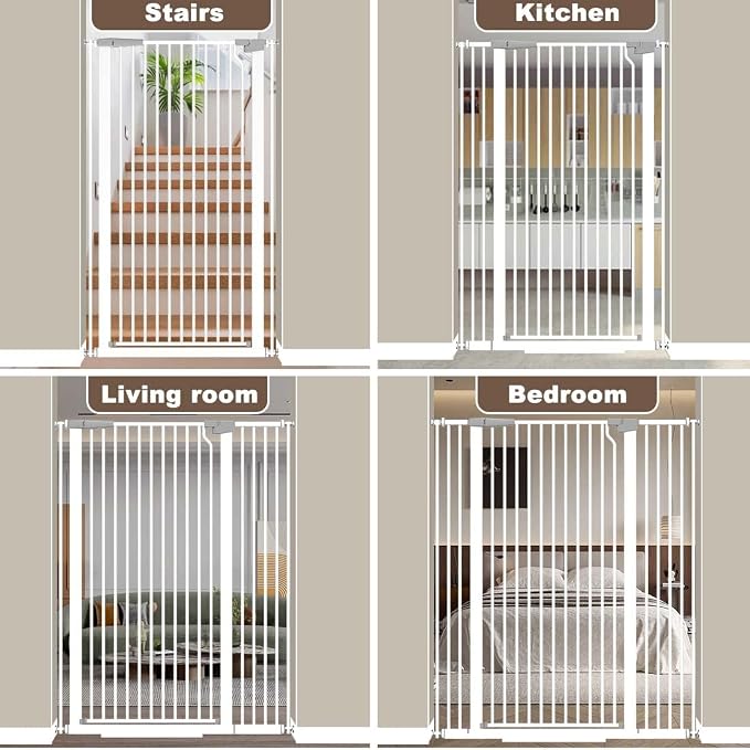 Fairy Baby 51.18" Extra Tall Baby Gates - Image 8